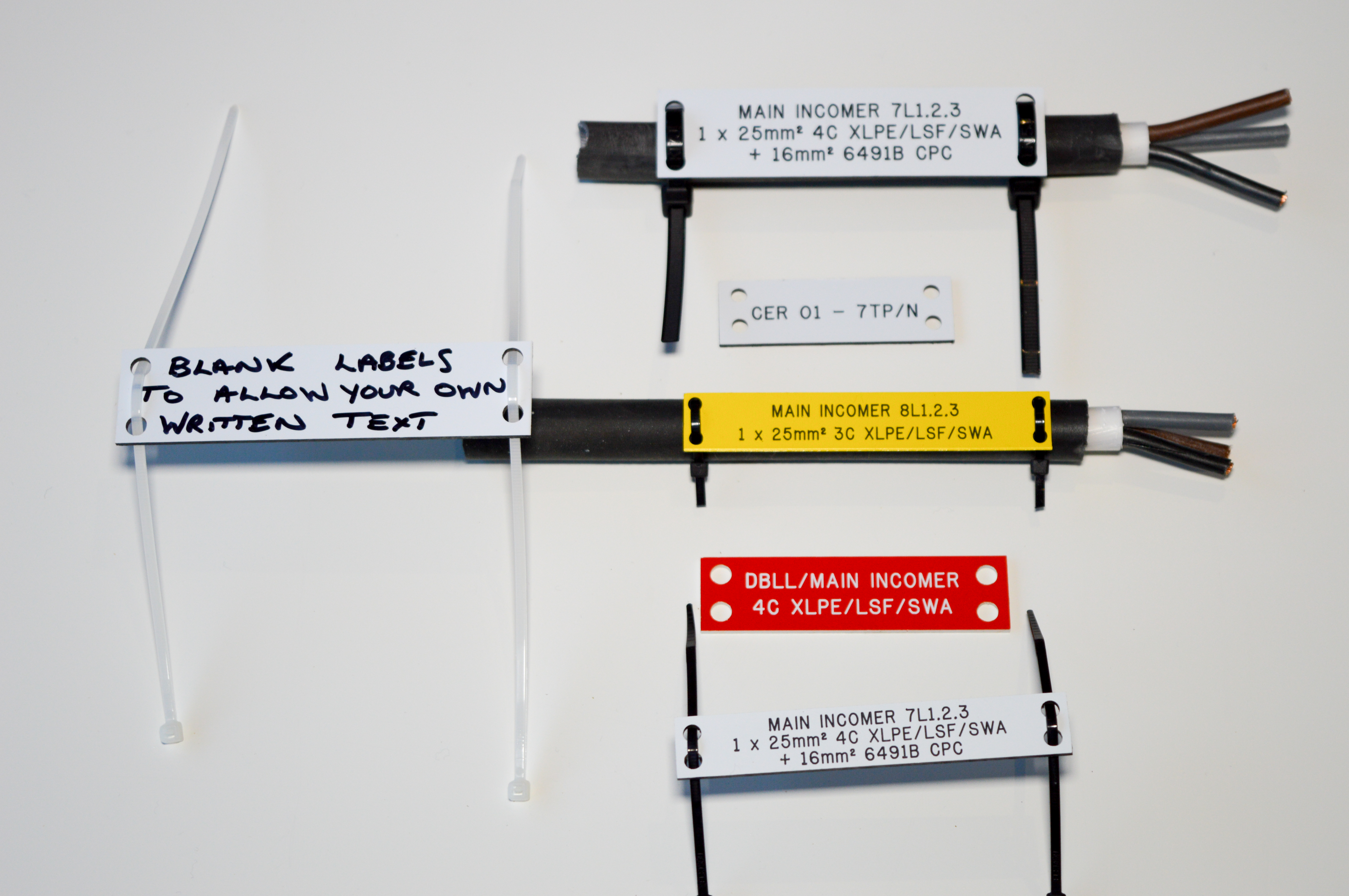 Cable Marking Labels